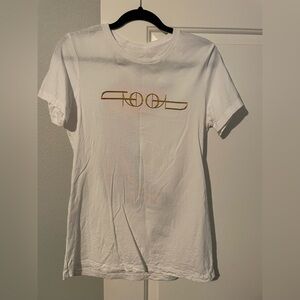 TOOL band 'Olympic / L.A.' White T-Shirt | Ladies 2XL